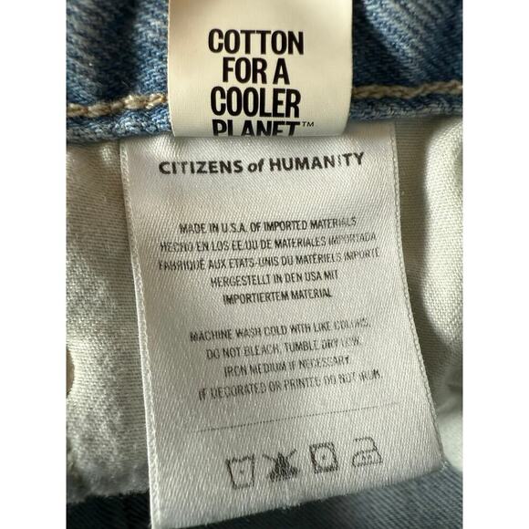 C of H Women's Dahlia Bow Leg Baby Roll Jean Size 30 Light Wash - Picture 13 of 15